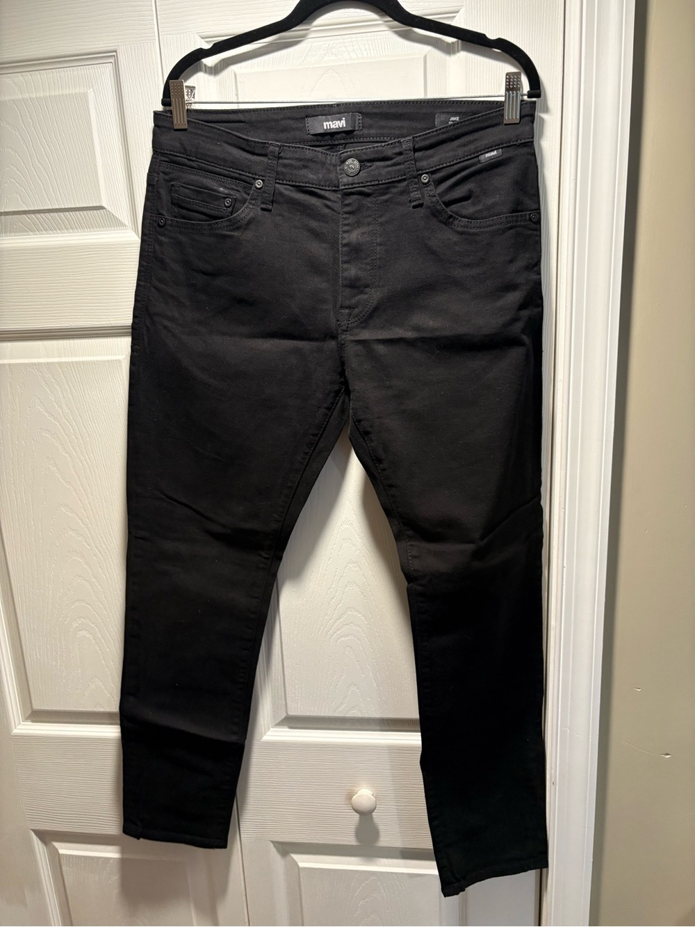 Mavi Men's Slim Black Jeans